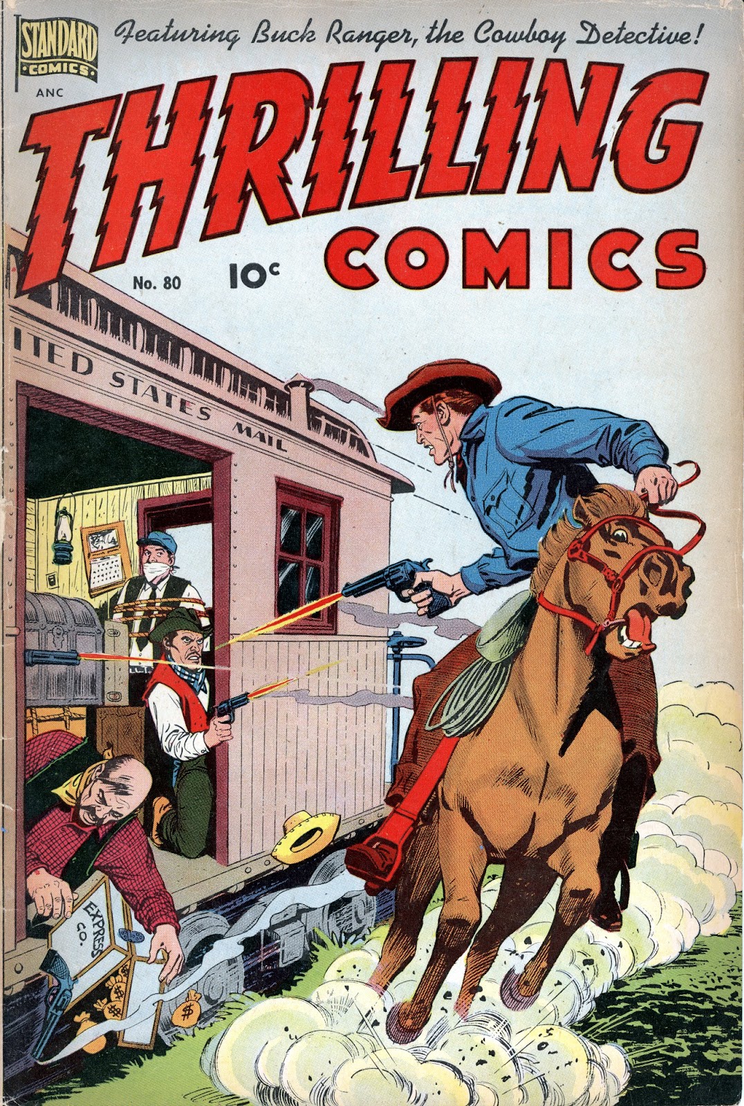 Thrilling Comics (1940) issue 80 - Page 1