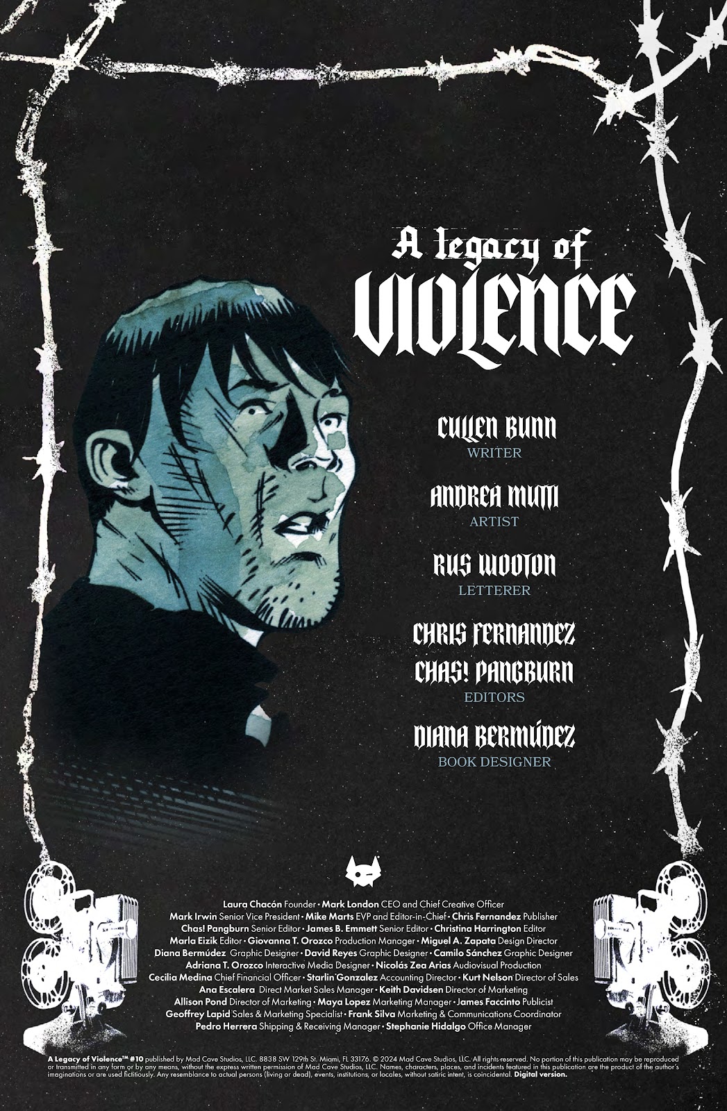 A Legacy of Violence issue 11 - Page 2