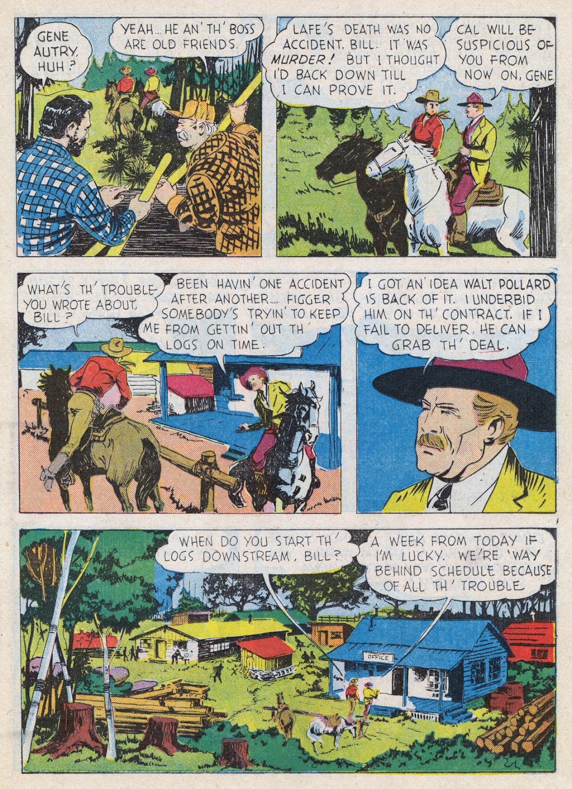 Gene Autry Comics issue 11 - Page 35