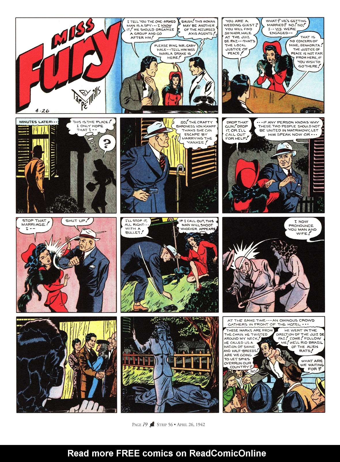 Miss Fury: Sensational Sundays 1941-1944 issue TPB - Page 87