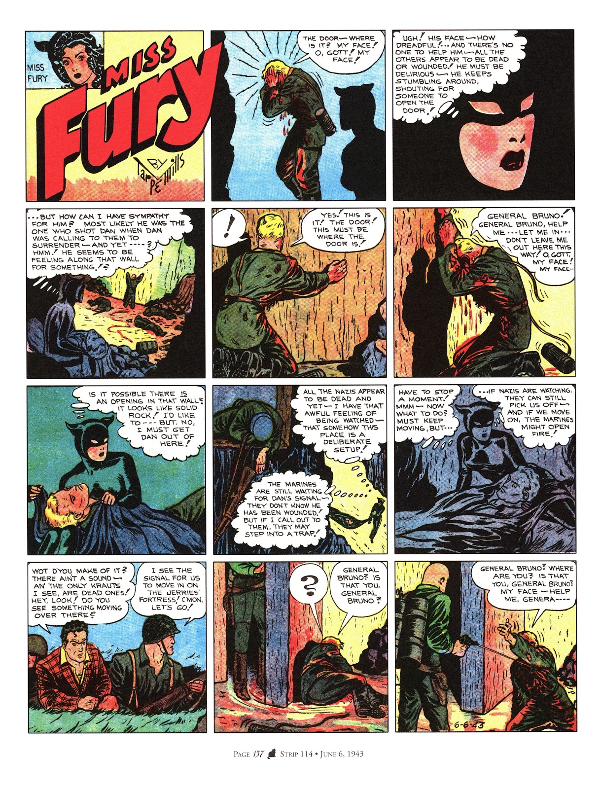Miss Fury: Sensational Sundays 1941-1944 issue TPB - Page 145