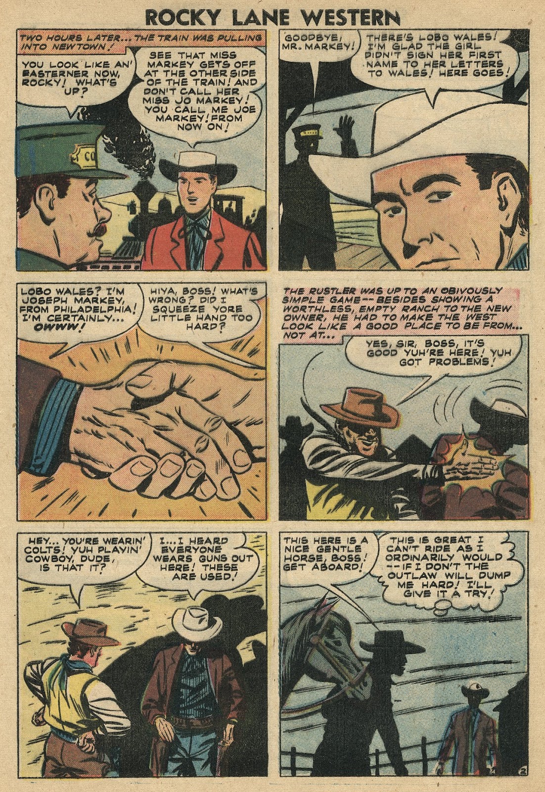 Rocky Lane Western (1954) issue 82 - Page 29