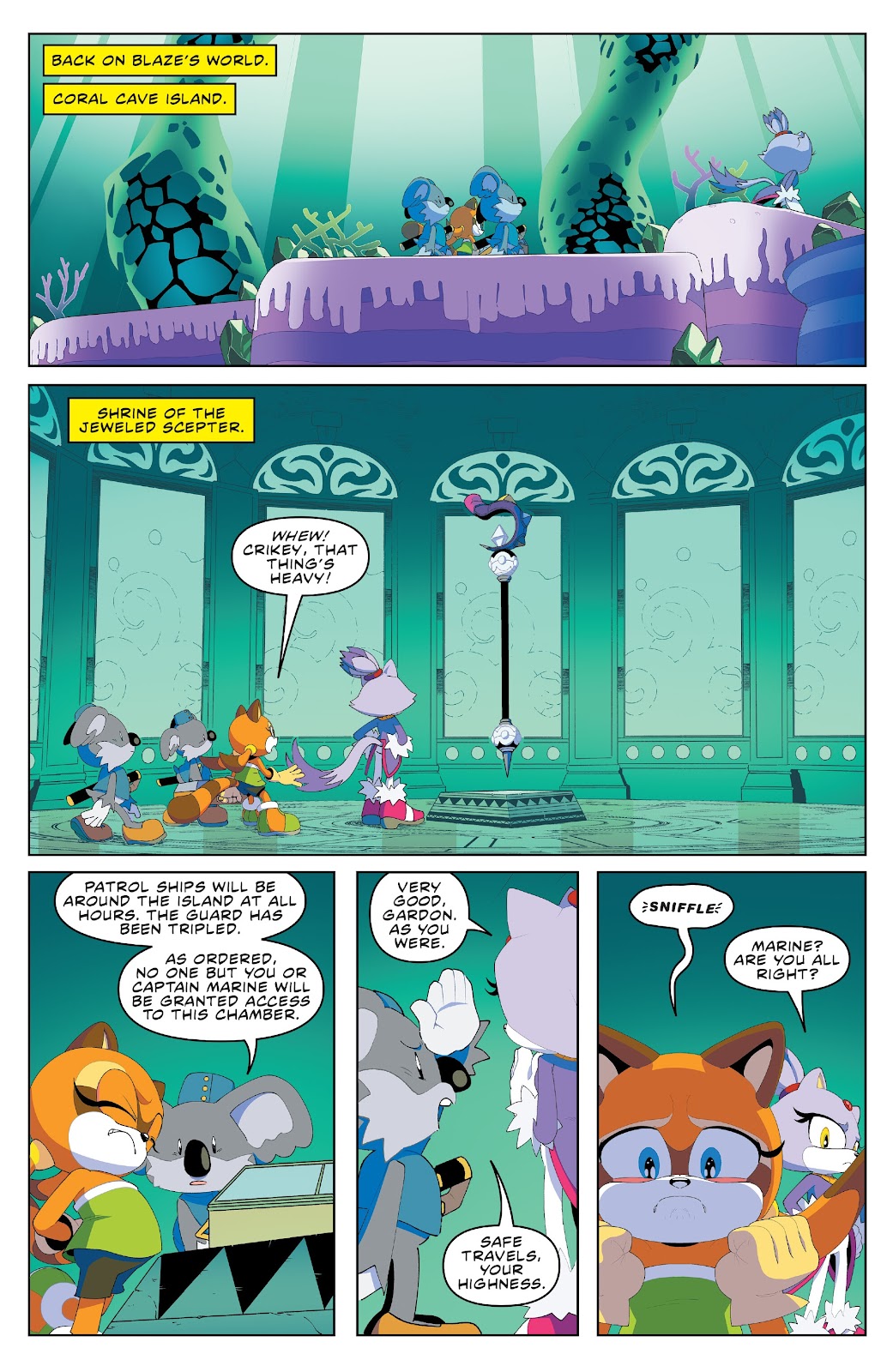 Sonic the Hedgehog: Knuckles' Greatest Hits issue TPB - Page 91