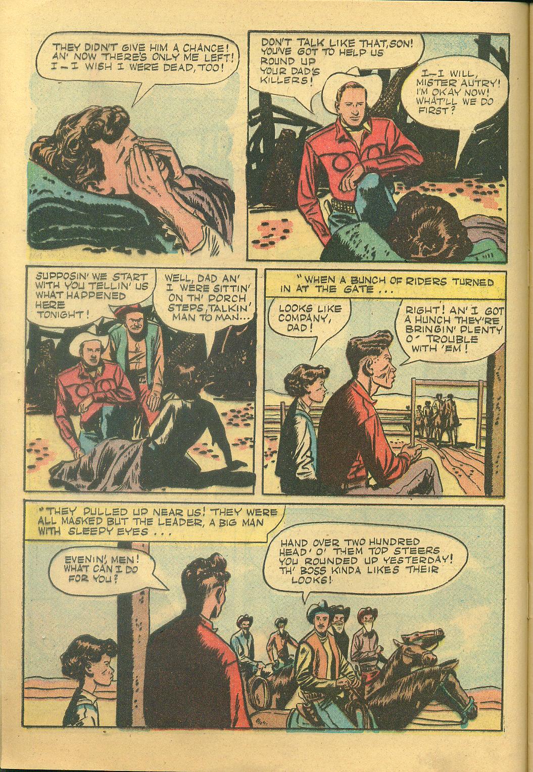 Gene Autry Comics (1946) issue 18 - Page 8