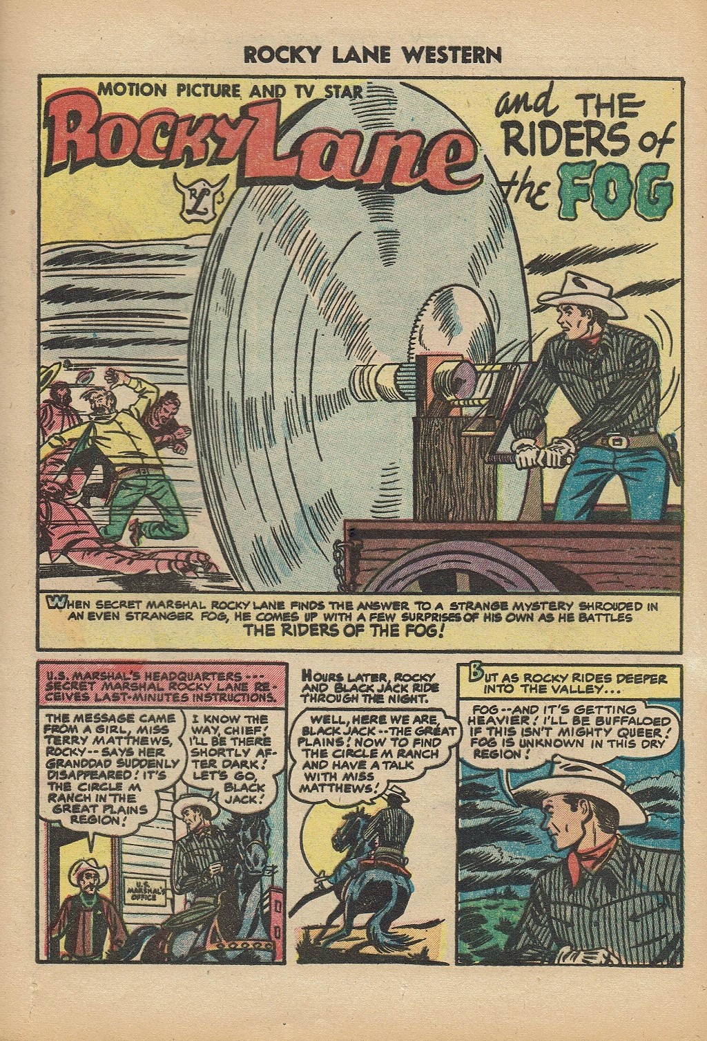 Rocky Lane Western (1954) issue 61 - Page 25