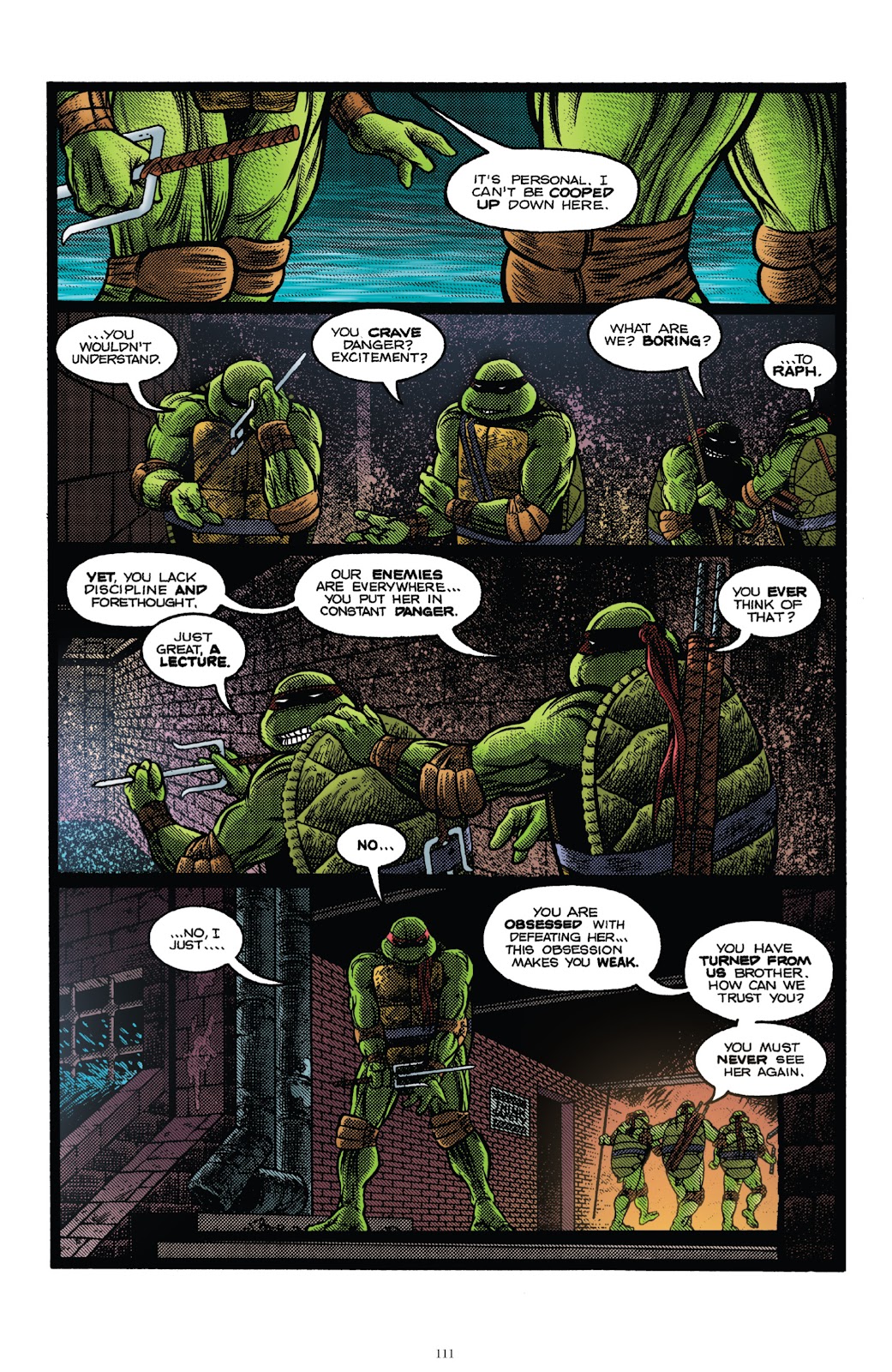 Teenage Mutant Ninja Turtles Classics issue Vol. 6 - Page 109