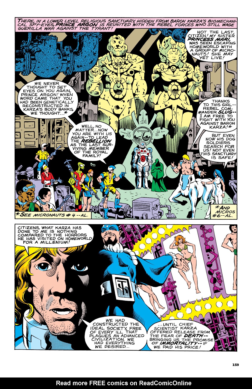 Micronauts: The Original Marvel Years Omnibus issue TPB (Part 1) - Page 149