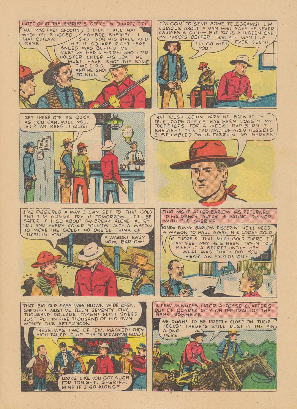 Gene Autry Comics (1946) issue 24 - Page 13
