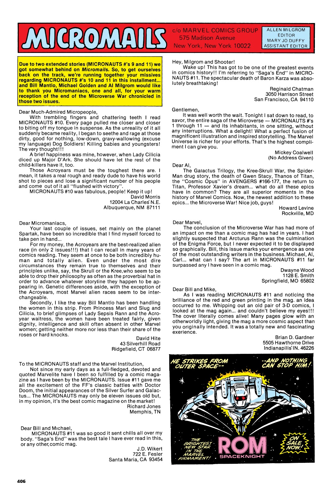 Micronauts: The Original Marvel Years Omnibus issue TPB (Part 2) - Page 146