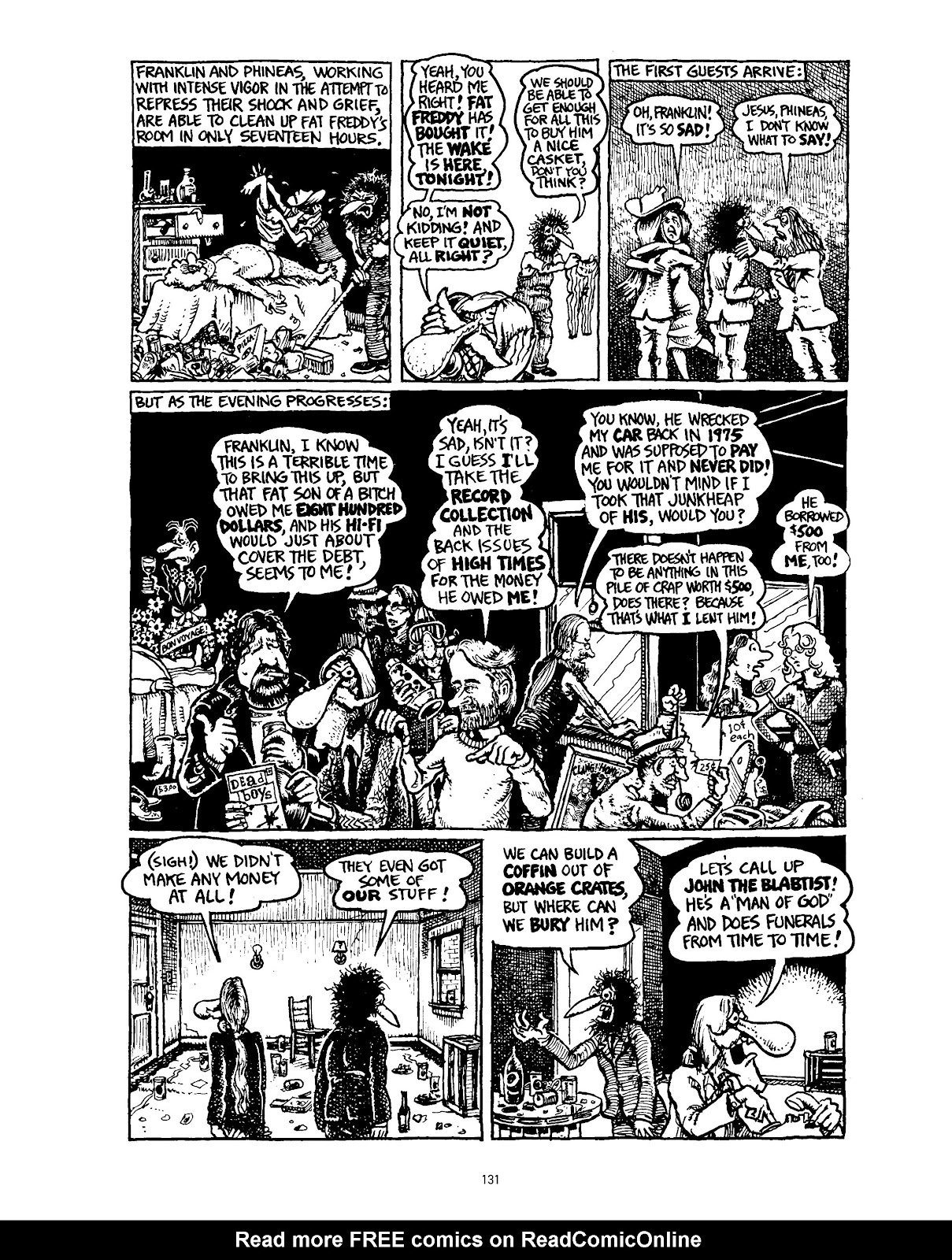The Fabulous Furry Freak Brothers: In the 21st Century and Other Follies issue Grass Roots and Other Follies - Page 138