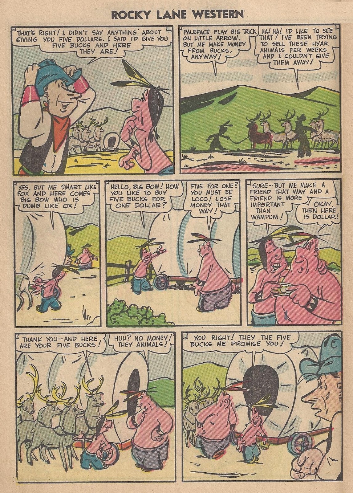 Rocky Lane Western (1954) issue 63 - Page 16