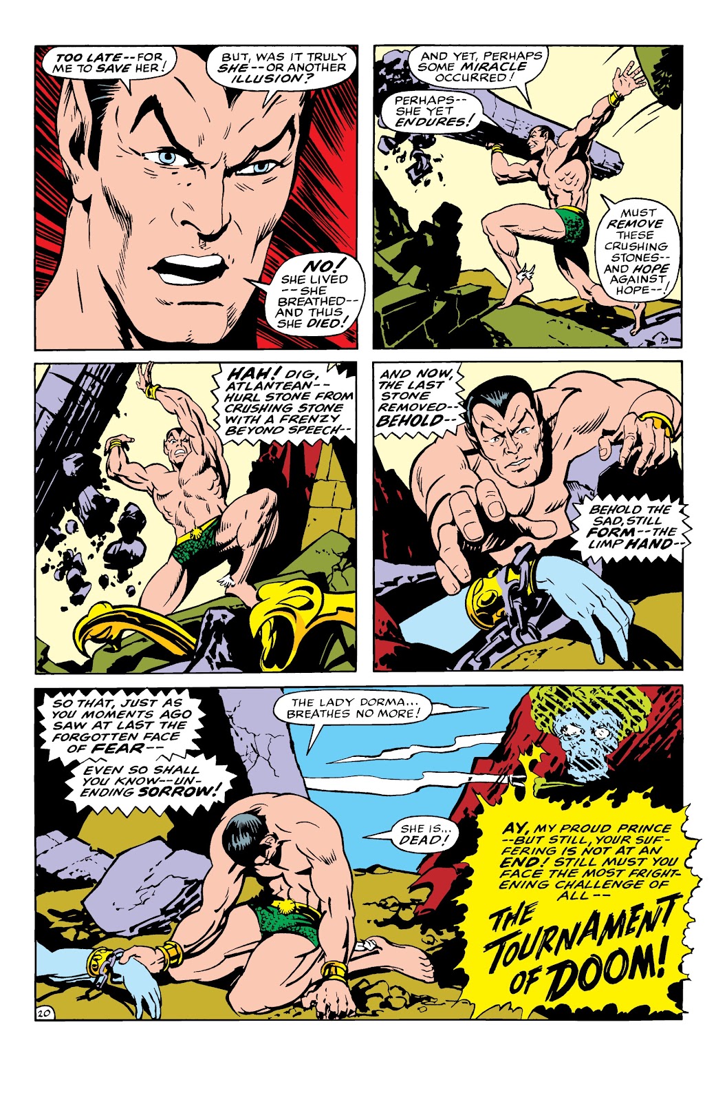 Namor, The Sub-Mariner Epic Collection: Enter The Sub-Mariner issue Who Strikes For Atlantis (Part 1) - Page 193