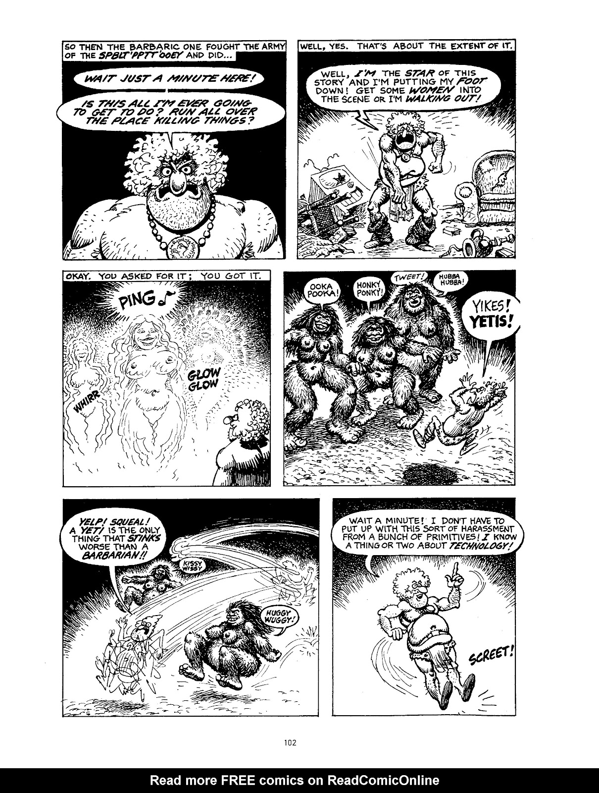 The Fabulous Furry Freak Brothers: In the 21st Century and Other Follies issue TPB - Page 111