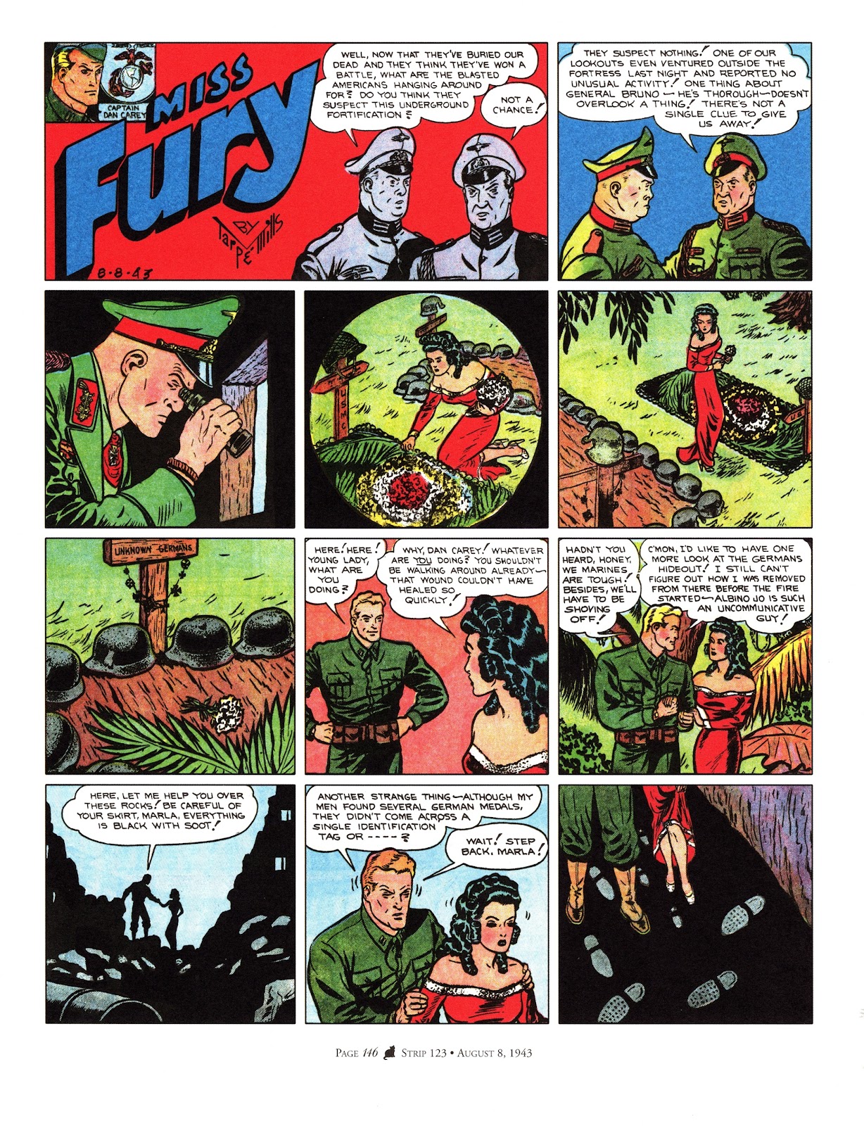 Miss Fury: Sensational Sundays 1941-1944 issue TPB - Page 154