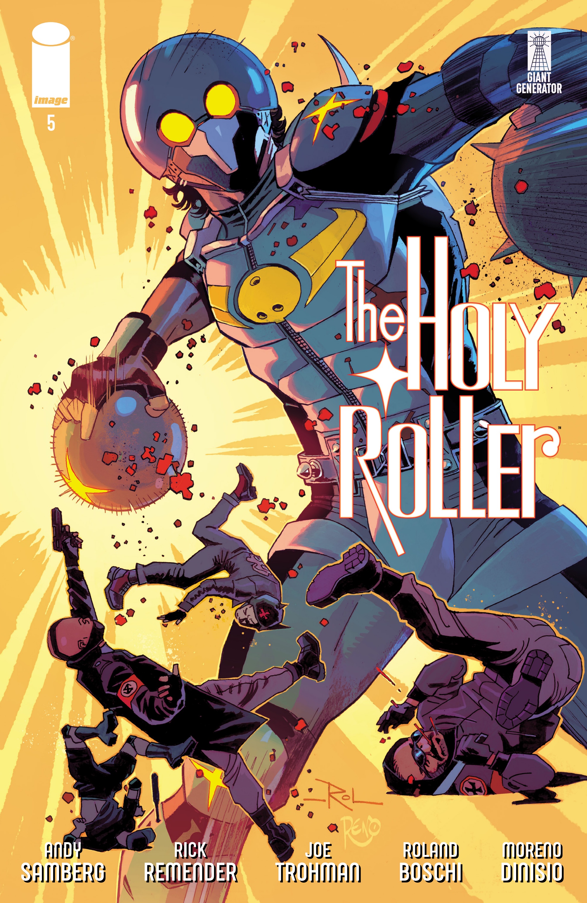 The Holy Roller issue 5 - Page 1