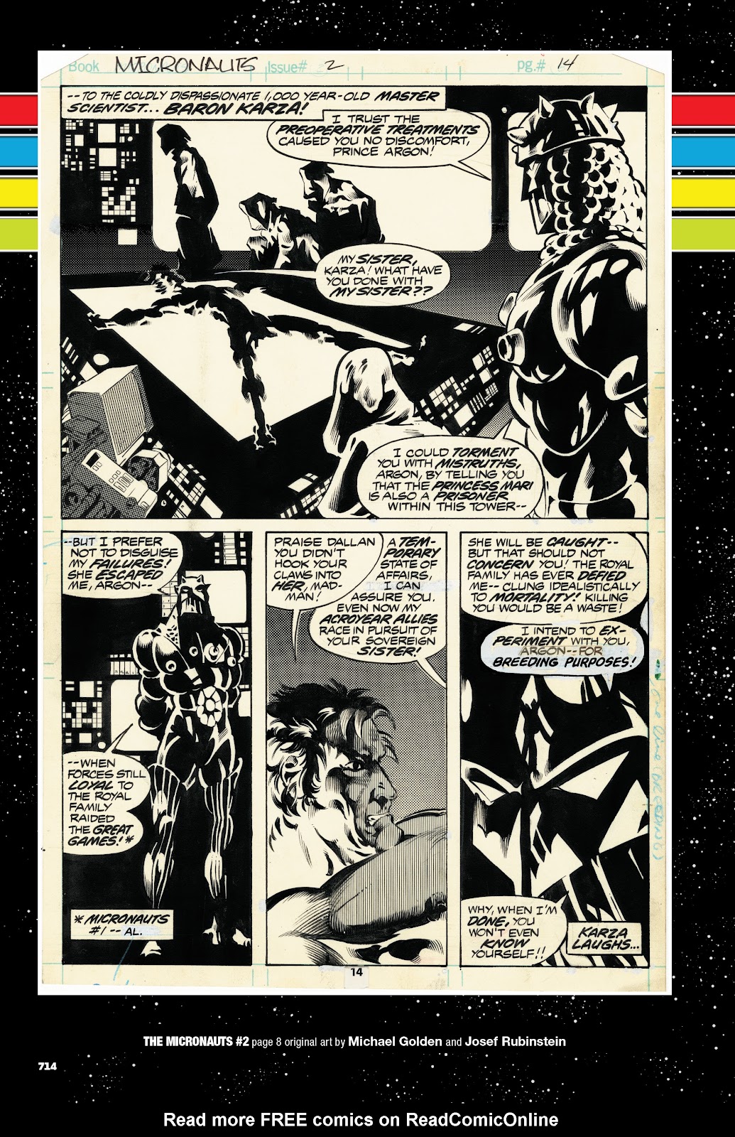 Micronauts: The Original Marvel Years Omnibus issue TPB (Part 3) - Page 221
