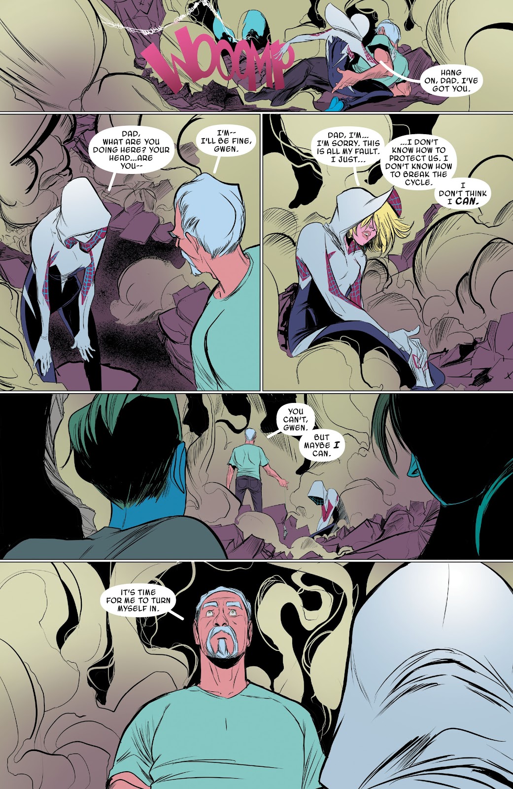 Spider-Gwen: Ghost-Spider Modern Era Epic Collection: Edge of Spider-Verse issue Weapon of Choice (Part 1) - Page 143