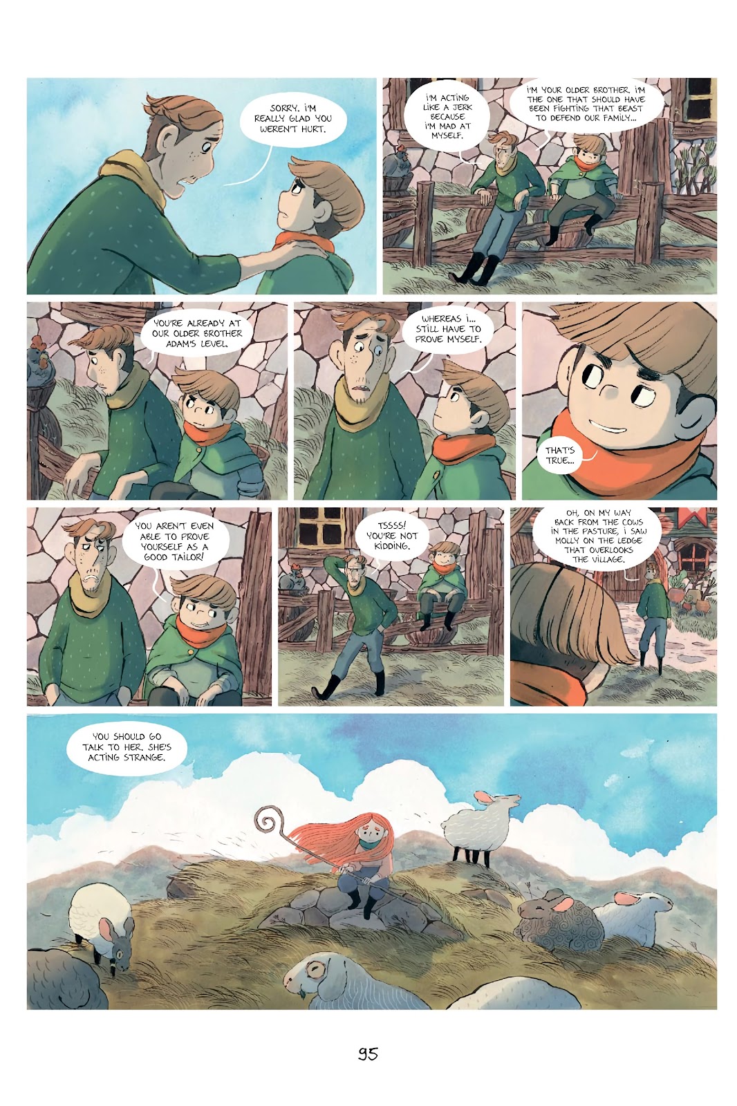 Shepherdess Warriors issue TPB - Page 96