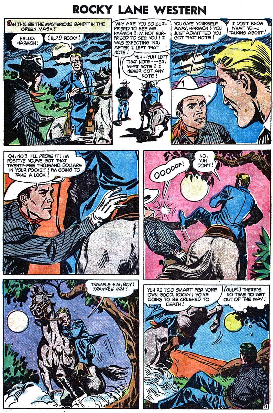 Rocky Lane Western (1954) issue 60 - Page 12