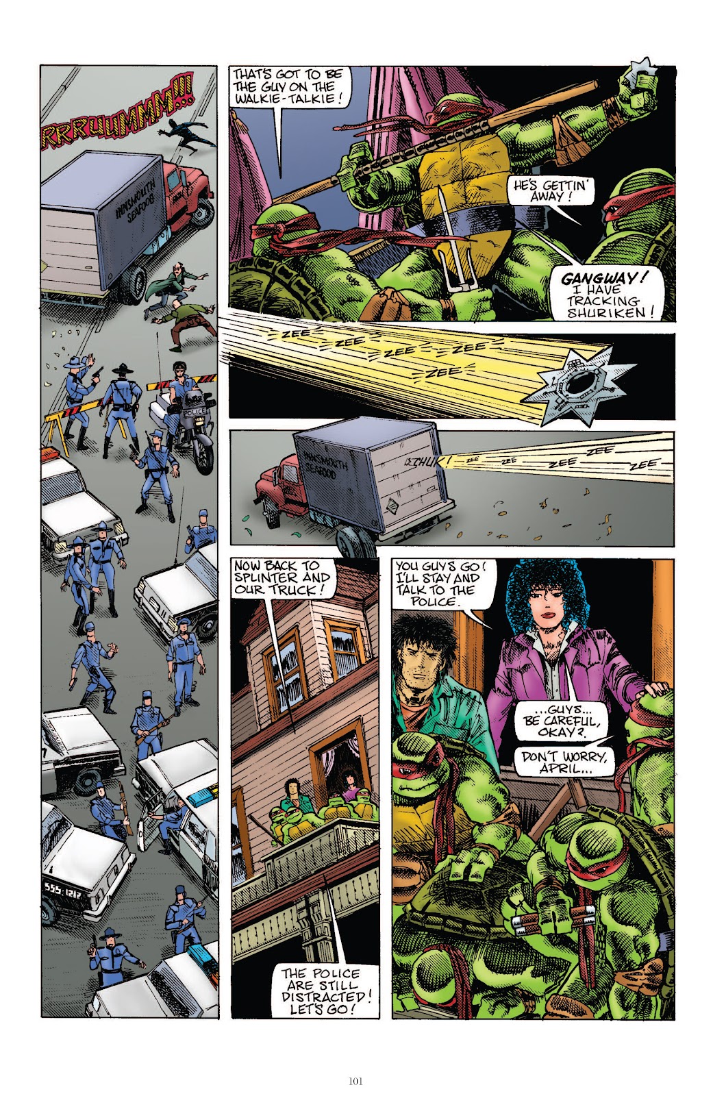 Teenage Mutant Ninja Turtles Classics issue Vol. 3 - Page 100