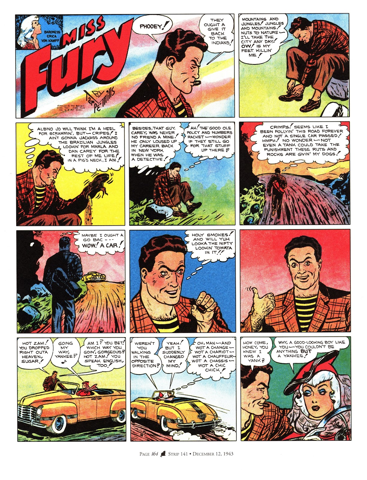 Miss Fury: Sensational Sundays 1941-1944 issue TPB - Page 172