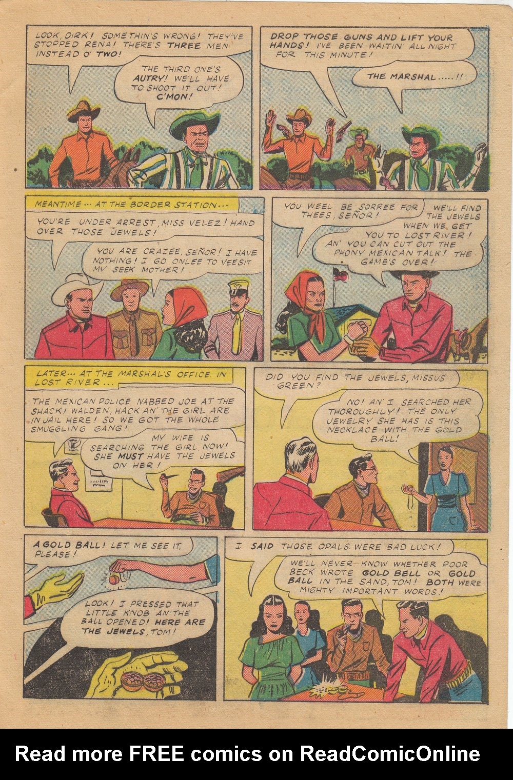 Gene Autry Comics (1946) issue 6 - Page 43