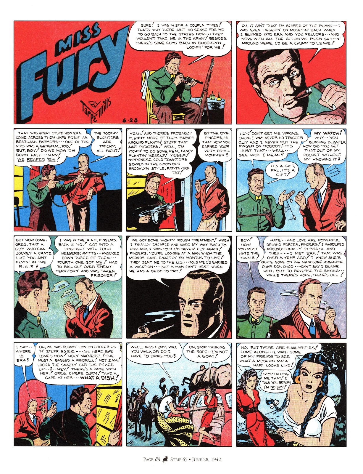 Miss Fury: Sensational Sundays 1941-1944 issue TPB - Page 96