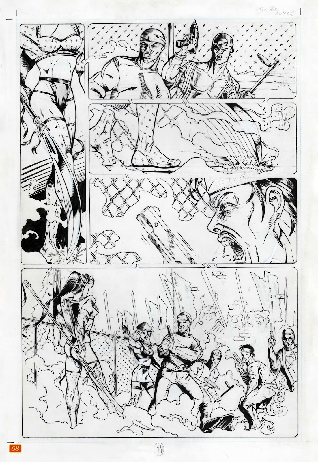Shi: The Way of the Warrior – Original Art Edition issue TPB - Page 68