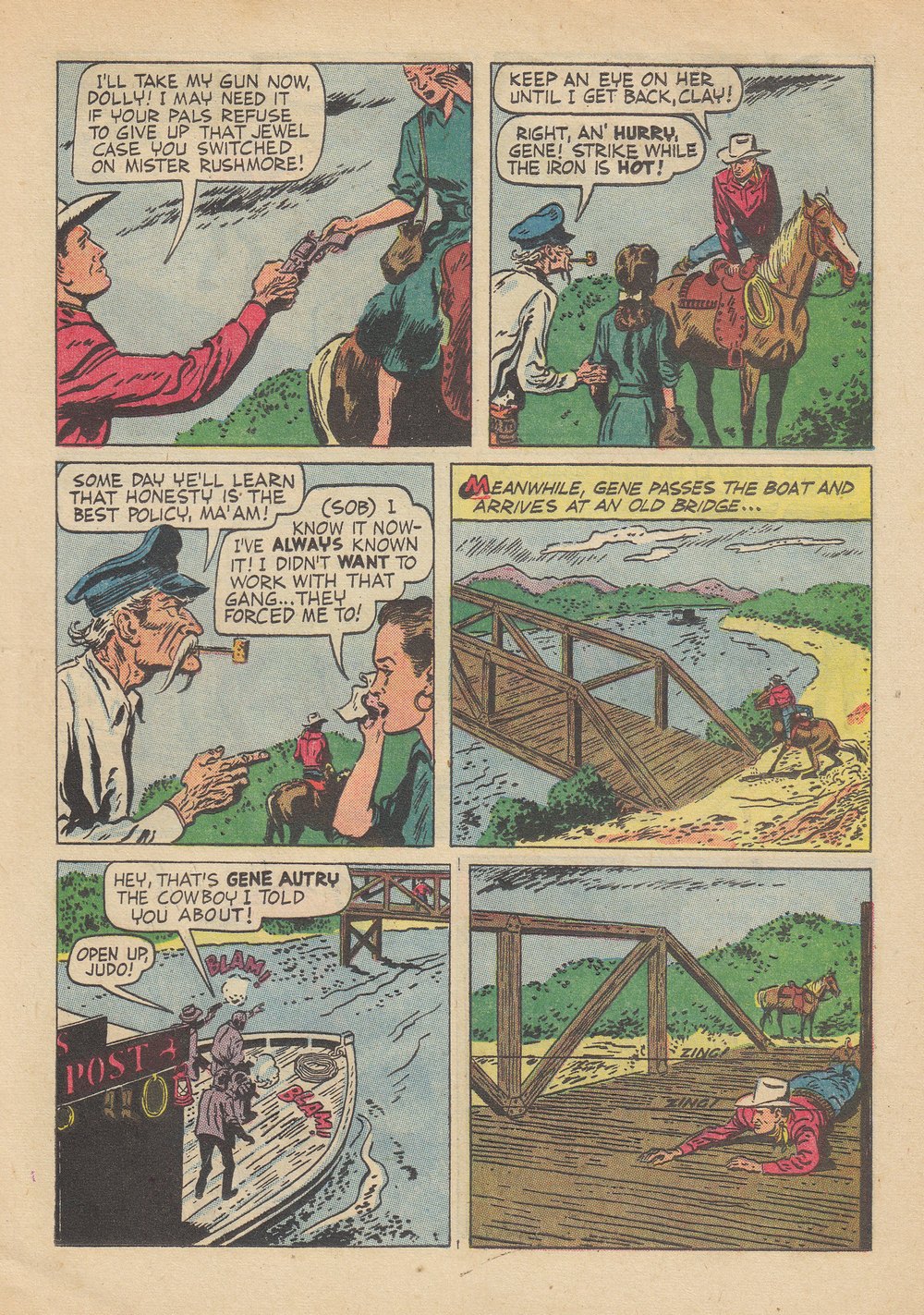 Gene Autry Comics (1946) issue 100 - Page 15