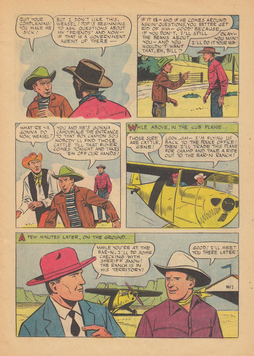 Gene Autry Comics (1946) issue 88 - Page 9