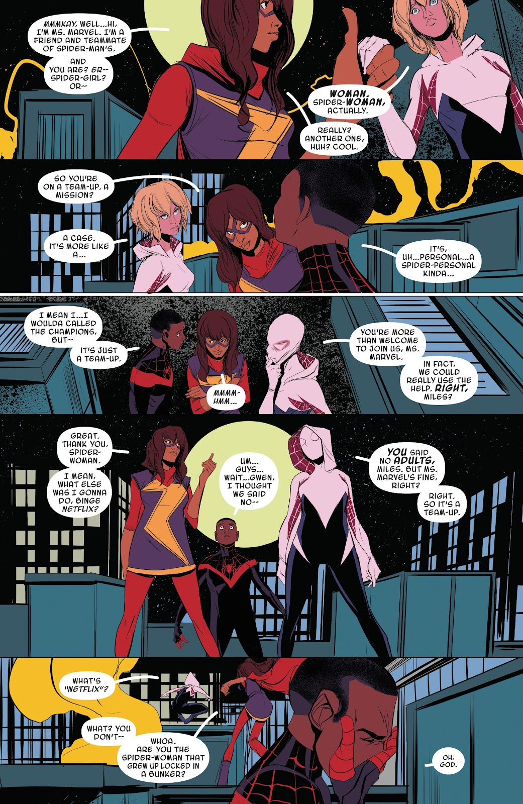 Spider-Gwen: Ghost-Spider Modern Era Epic Collection: Edge of Spider-Verse issue Weapon of Choice (Part 2) - Page 15