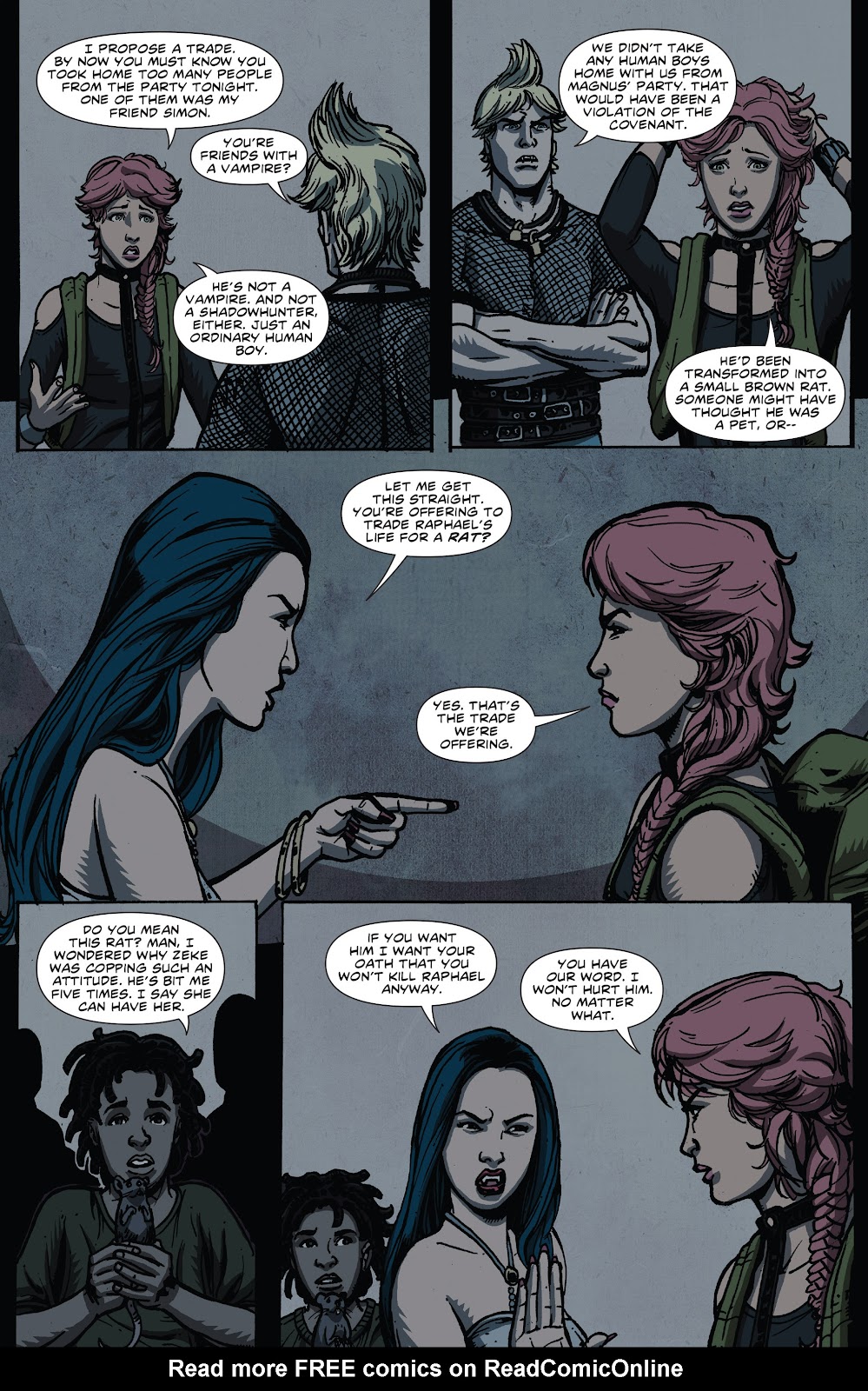 The Mortal Instruments: City of Bones (Existed) issue 6 - Page 19