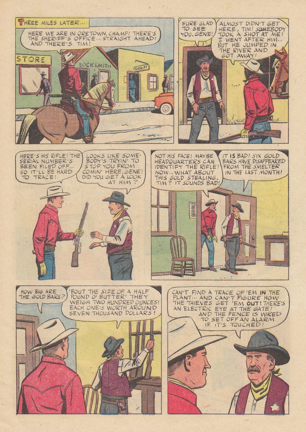 Gene Autry Comics (1946) issue 97 - Page 5