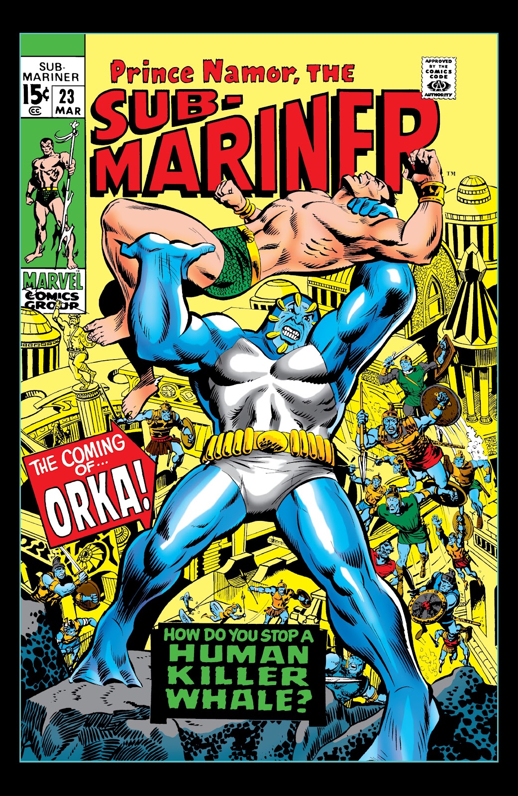 Namor, The Sub-Mariner Epic Collection: Enter The Sub-Mariner issue Who Strikes For Atlantis (Part 2) - Page 169