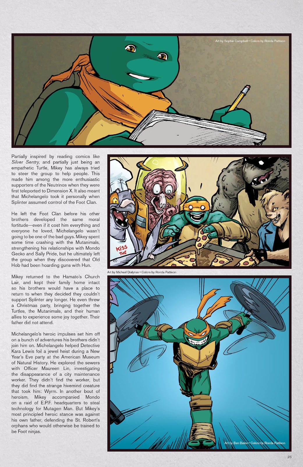 Teenage Mutant Ninja Turtles: Sourcebook issue 1 - Page 22