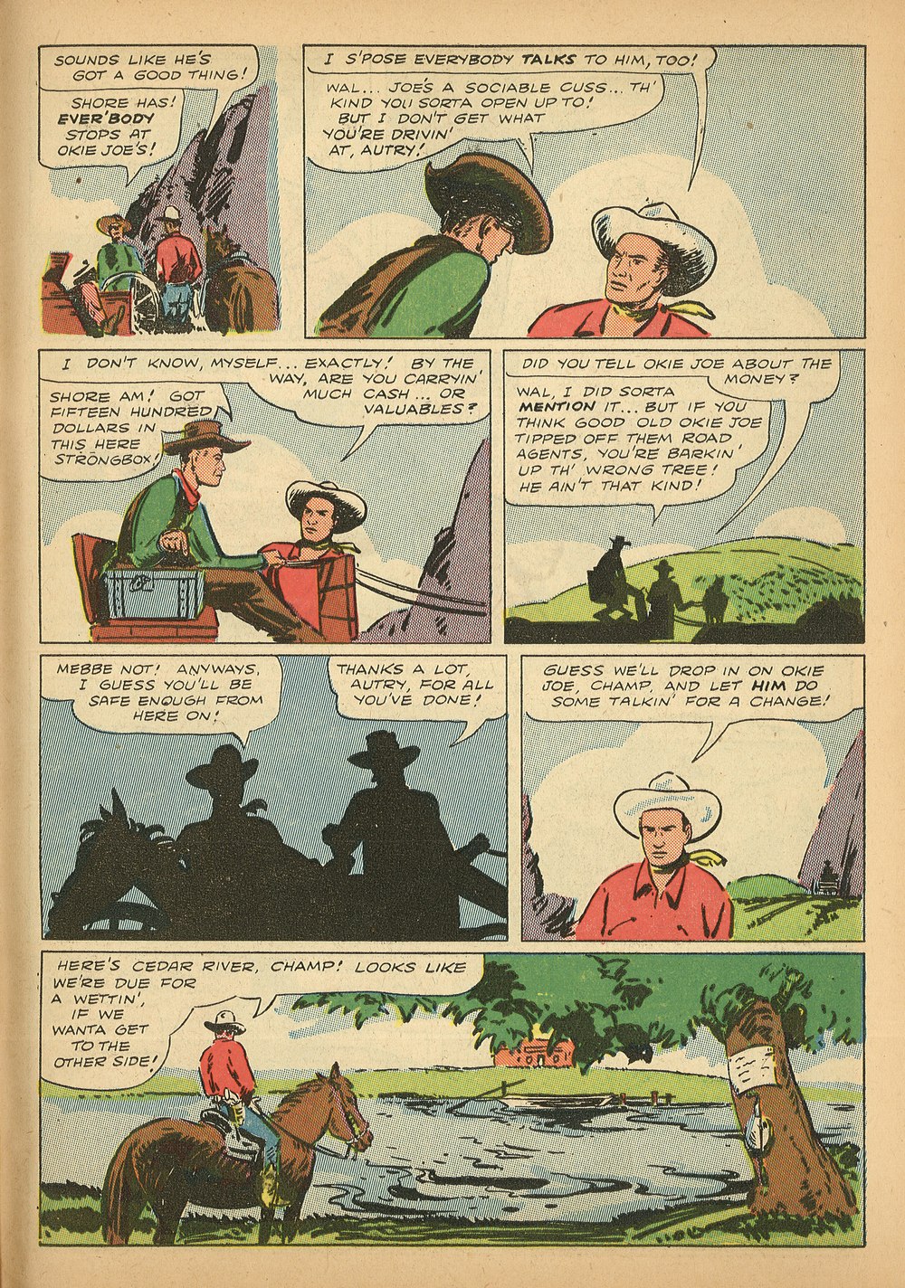 Gene Autry Comics (1946) issue 1 - Page 41
