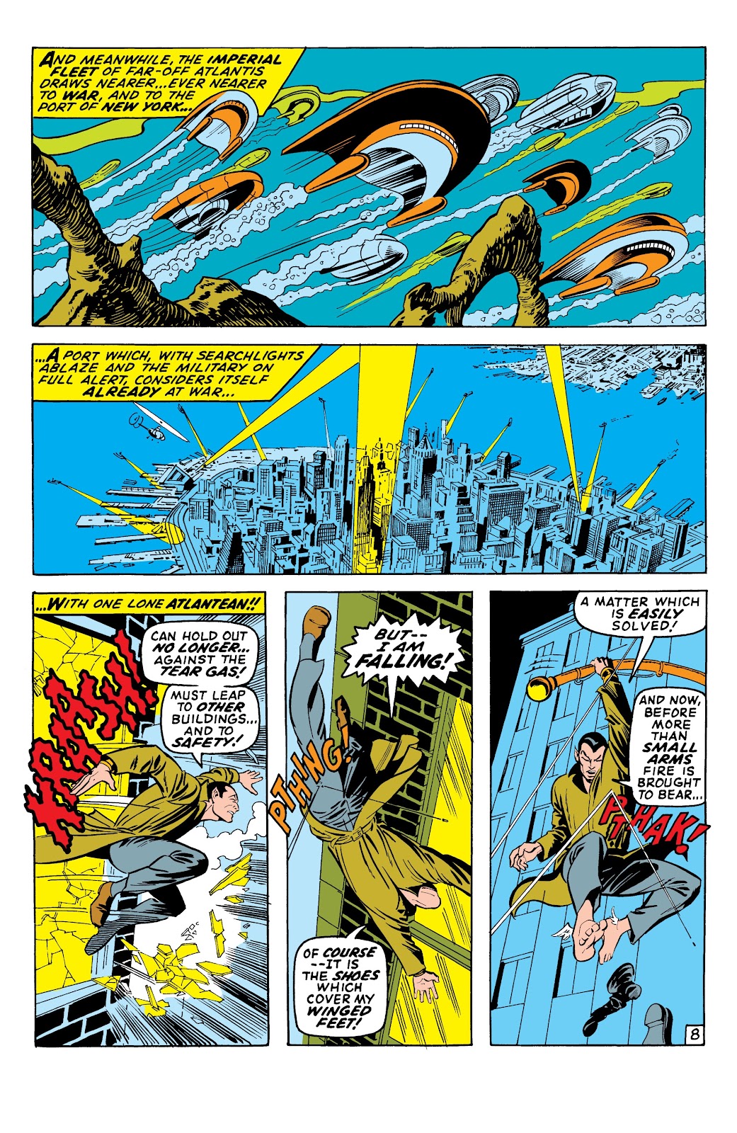 Namor, The Sub-Mariner Epic Collection: Enter The Sub-Mariner issue Who Strikes For Atlantis (Part 2) - Page 135