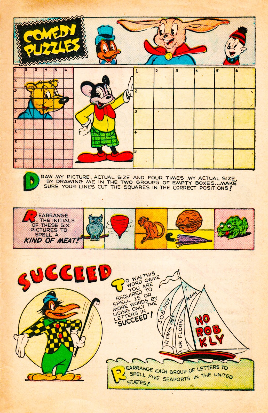 Comedy Comics (1942) issue 30 - Page 33