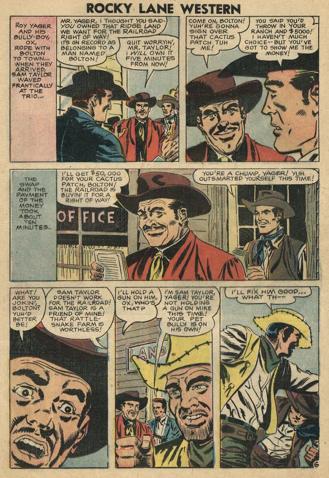 Rocky Lane Western (1954) issue 82 - Page 24