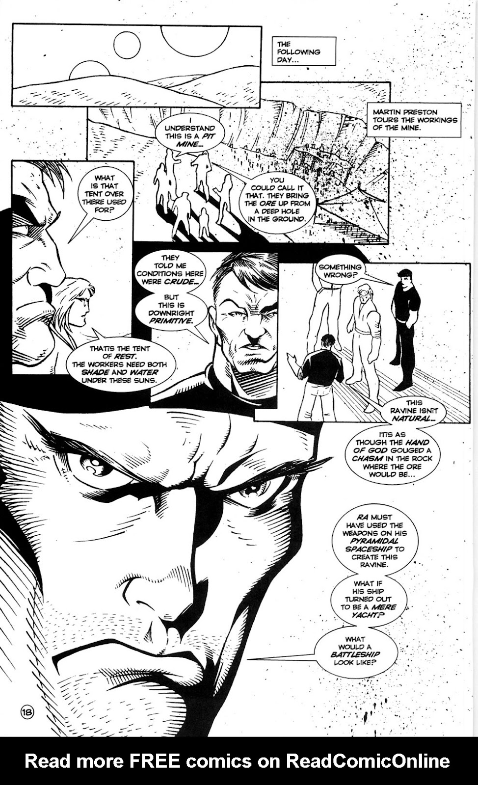 Stargate Rebellion issue 1 - Page 21