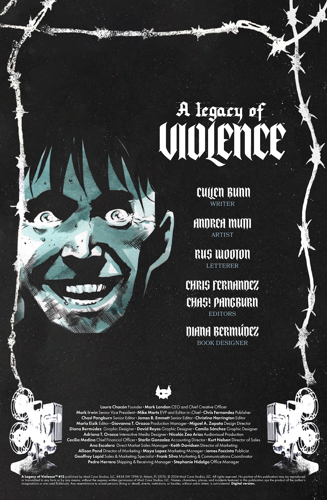 A Legacy of Violence issue 12 - Page 2