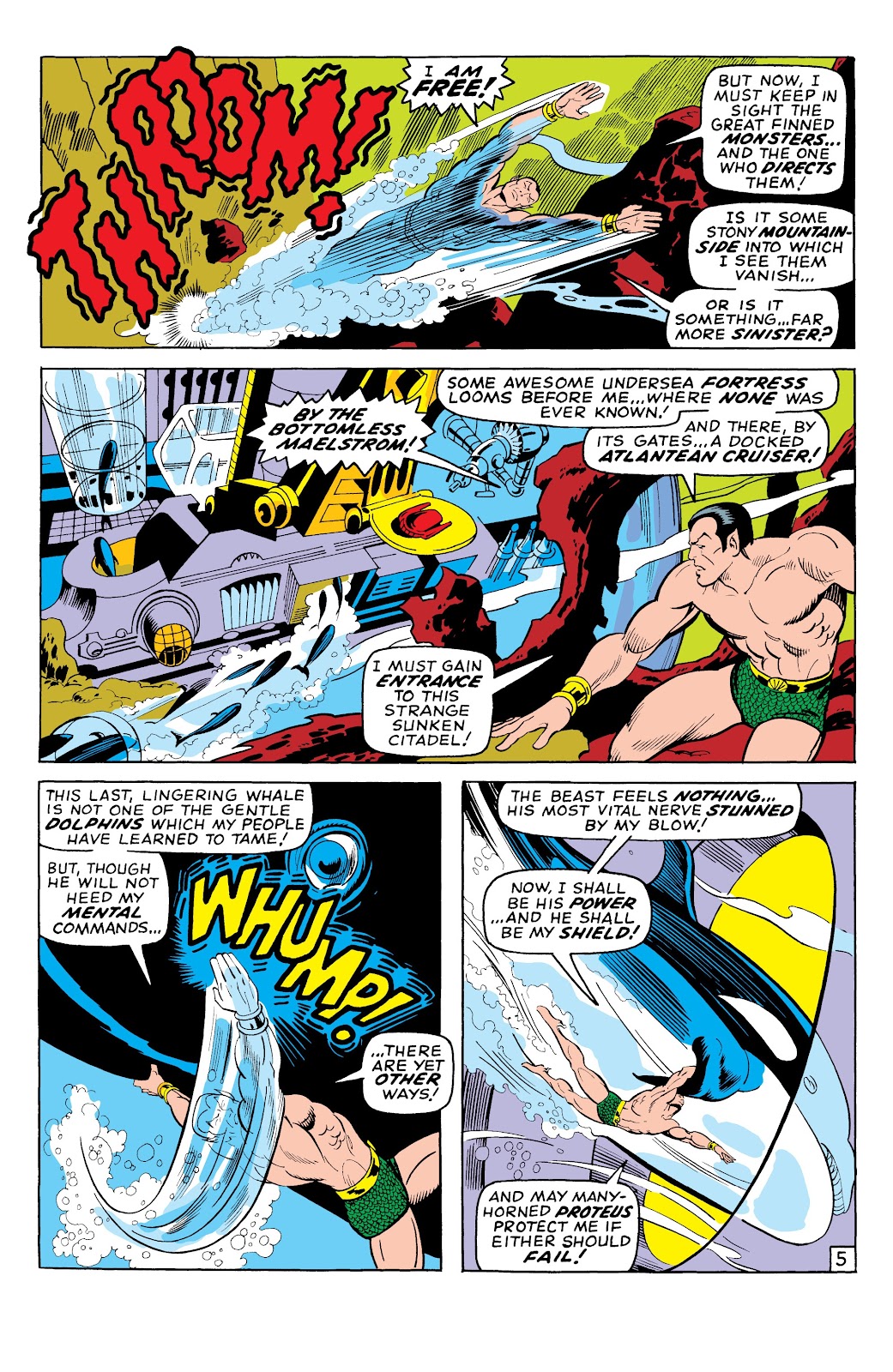 Namor, The Sub-Mariner Epic Collection: Enter The Sub-Mariner issue Who Strikes For Atlantis (Part 2) - Page 174
