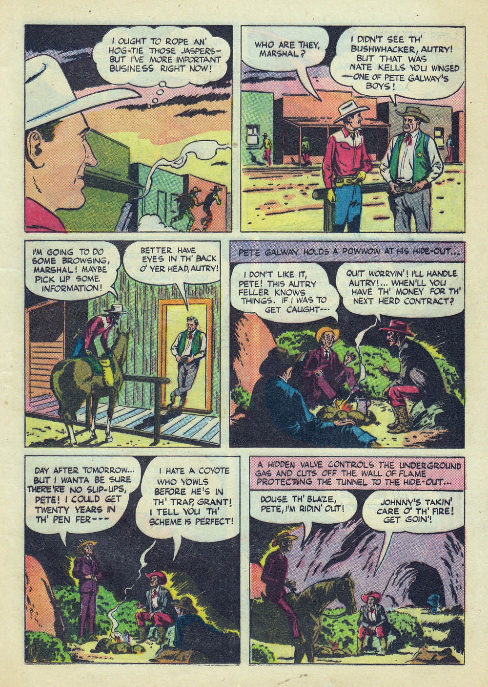 Gene Autry Comics (1946) issue 41 - Page 9