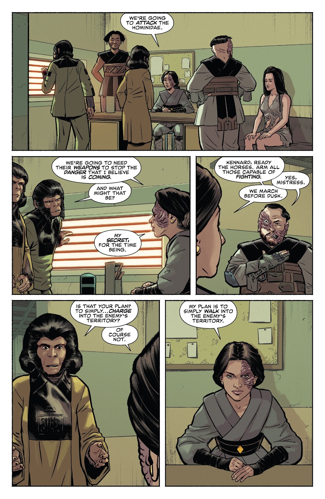 Beware the Planet of the Apes issue 3 - Page 14