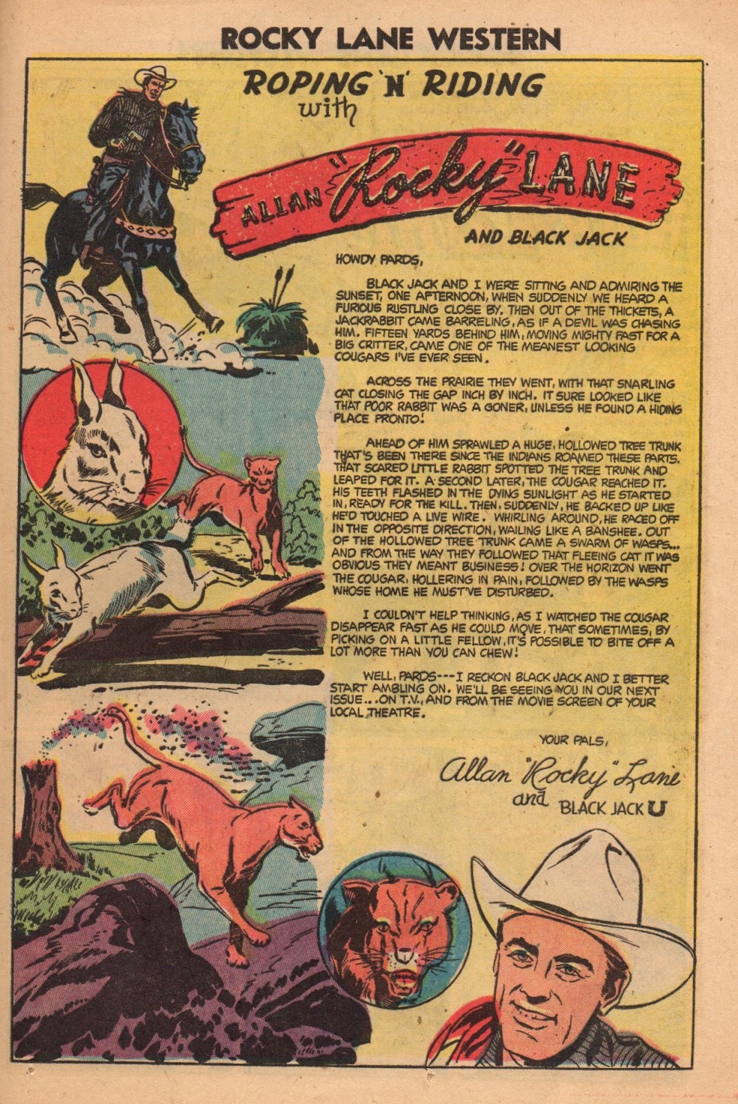 Rocky Lane Western (1954) issue 59 - Page 25