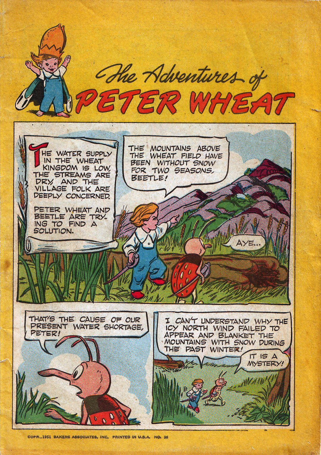 Adventures of Peter Wheat issue 38 - Page 1