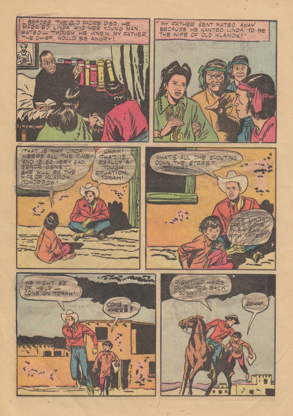 Gene Autry Comics (1946) issue 30 - Page 8