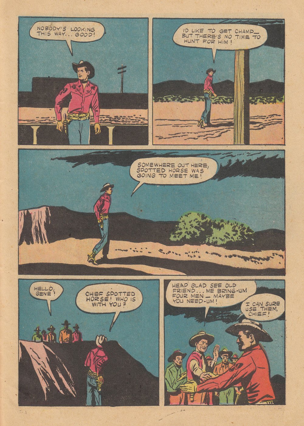 Gene Autry Comics (1946) issue 30 - Page 43