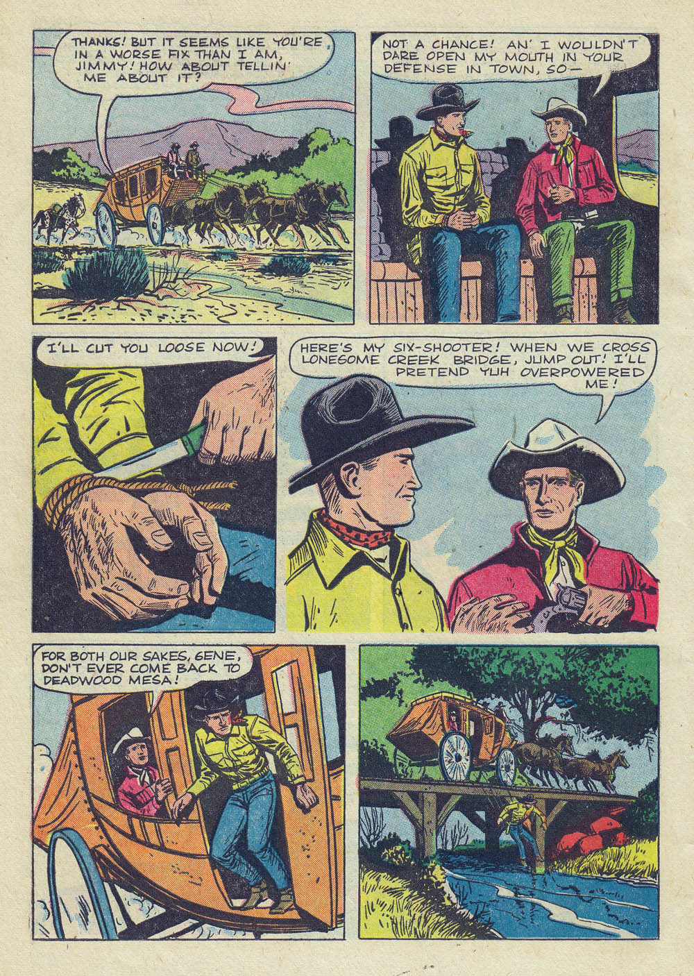Gene Autry Comics (1946) issue 43 - Page 6