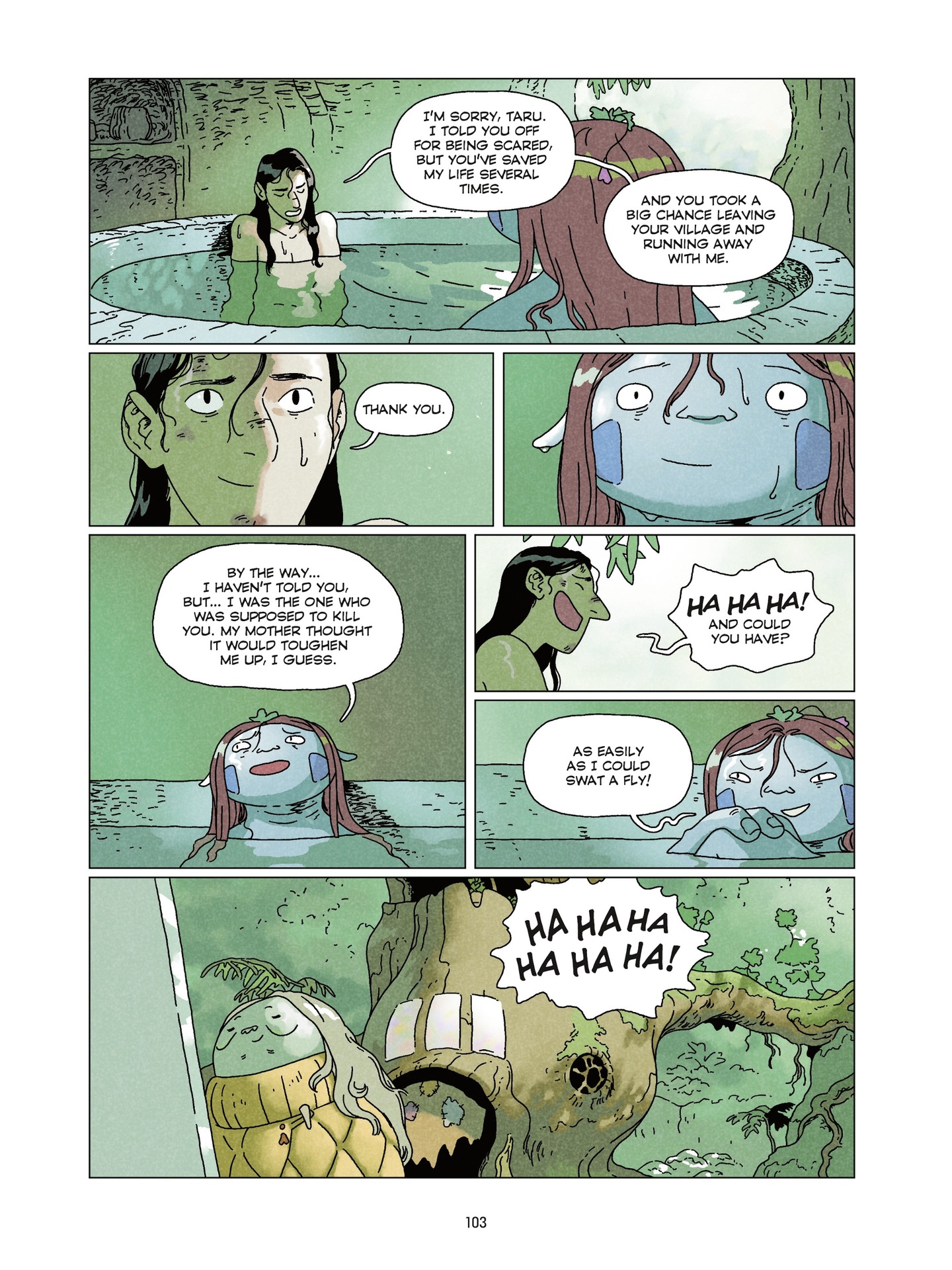 Hana and Taru: The Forest Giants issue TPB (Part 2) - Page 1